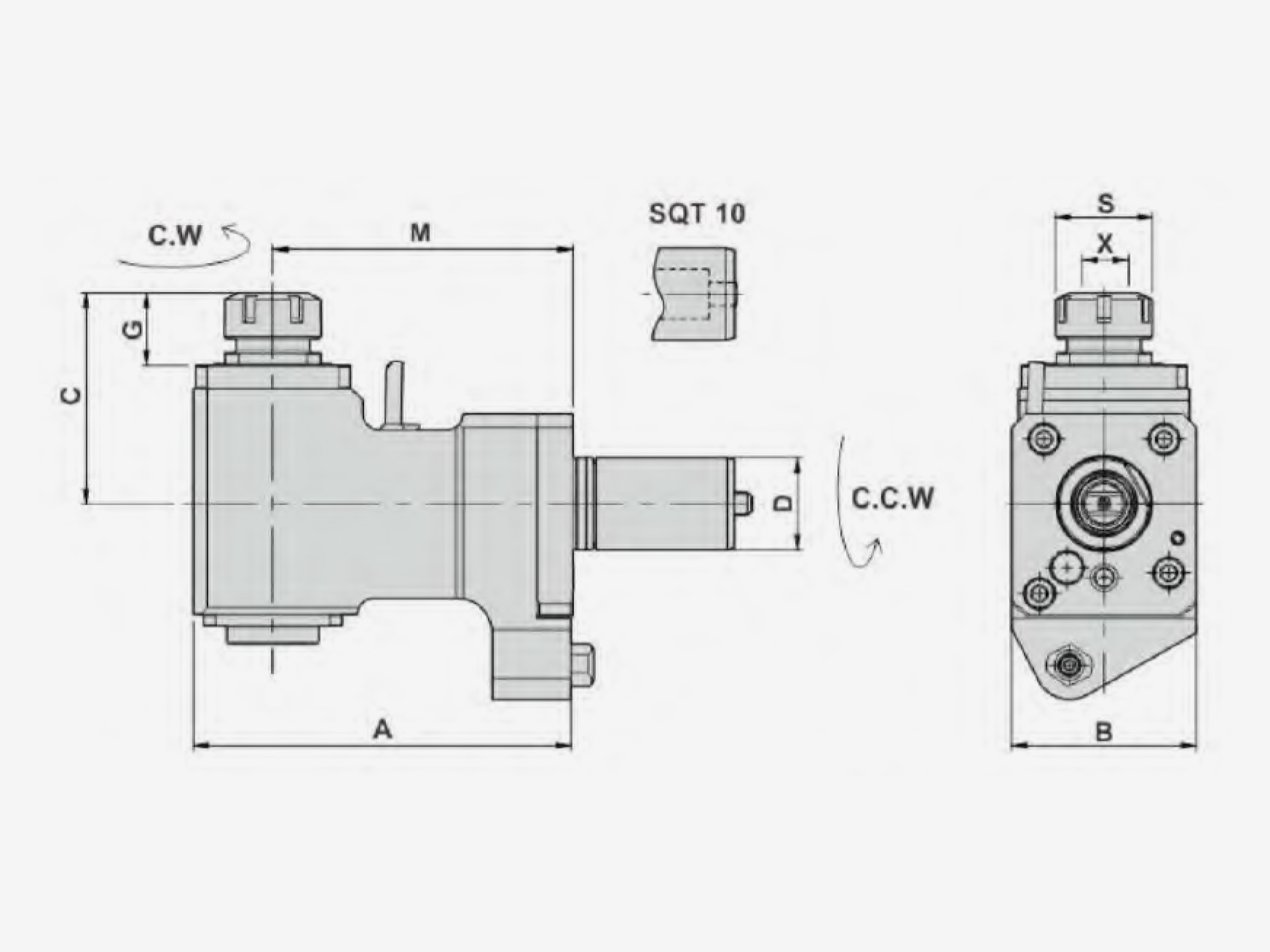 HTYPE TAPPING HEAD