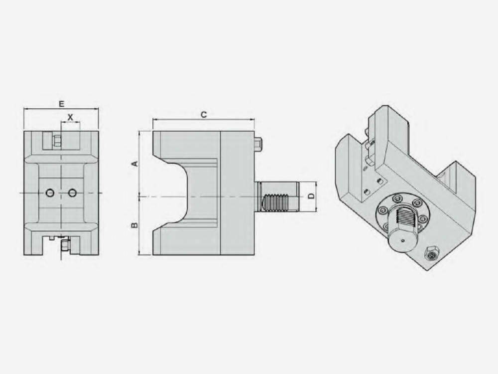 DOUBLE TURNING HOLDER