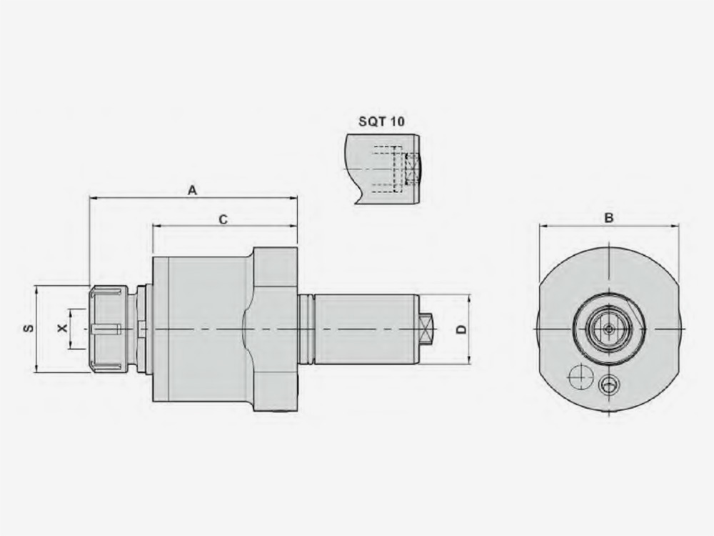 V TYPE TAPPING HEAD