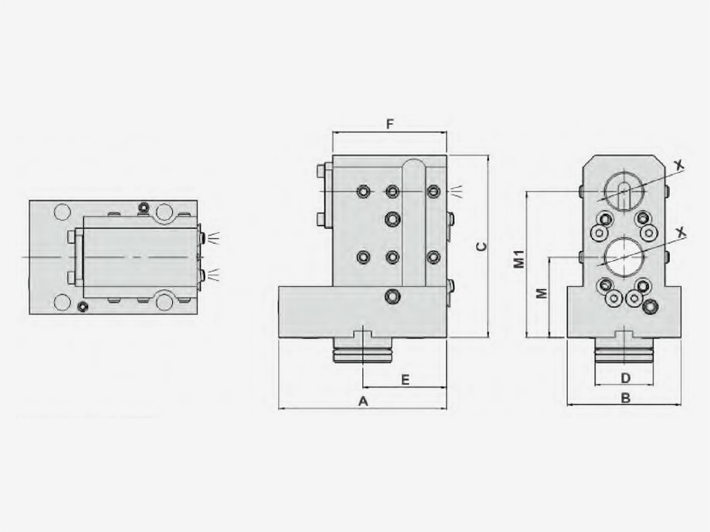 DOUBLE BORING BAR HOLDER