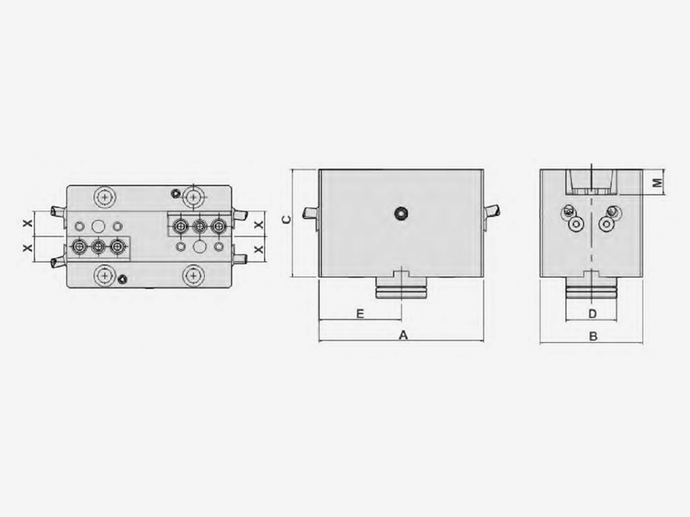 DOUBLE SIDE FACING HOLDER