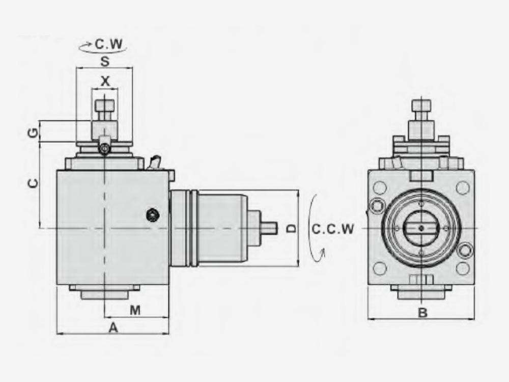 RADIAL SHELL END MILLING CUTTER