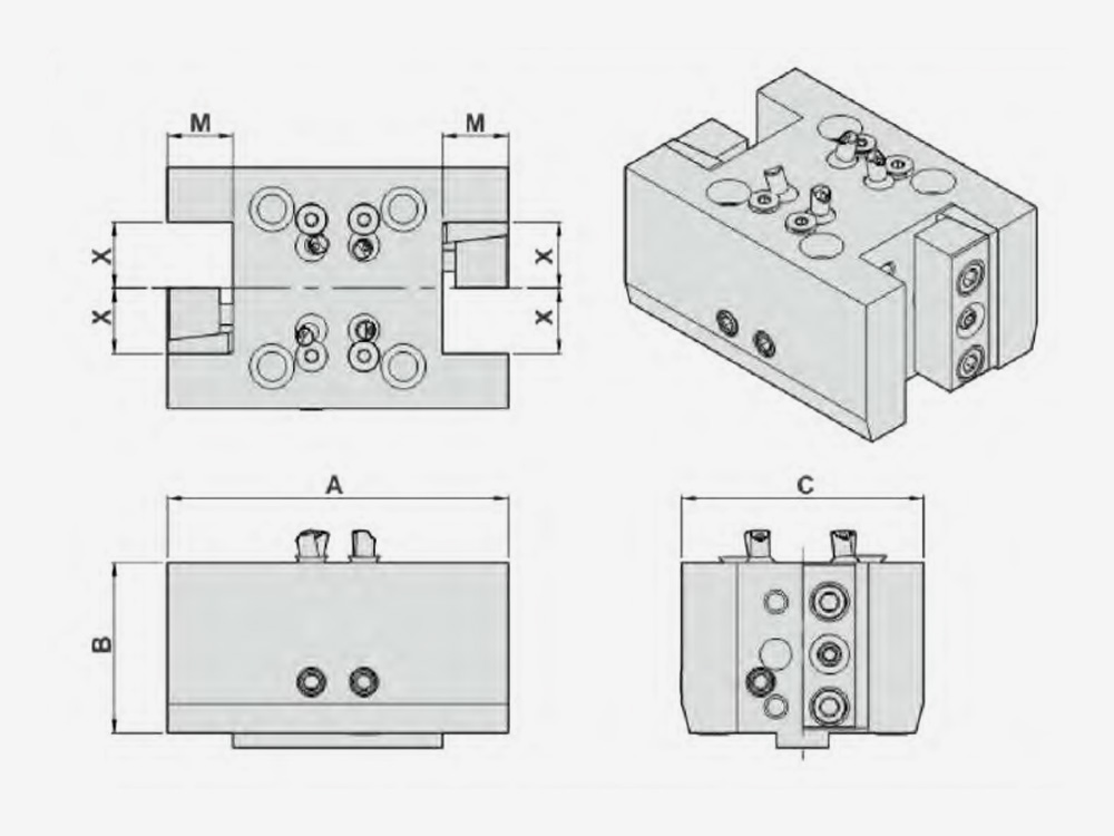 DOUBLE SIDE TURNING HOLDER