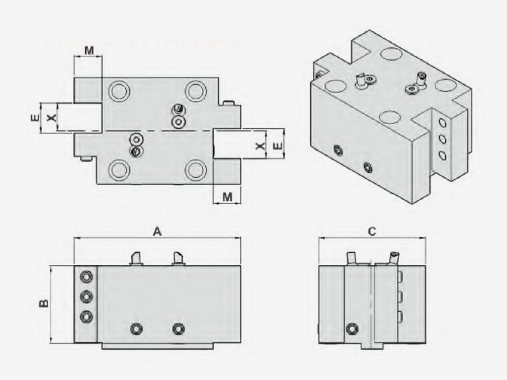 DOUBLE SIDE TURNING HOLDER