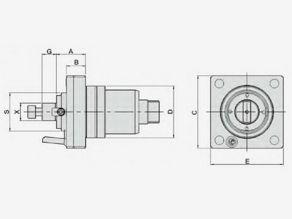 AXIAL SHELL END MILLING CUTTER
