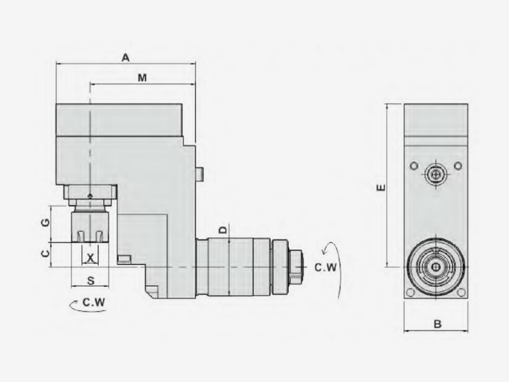 MILLING AND D RILLING HEAD OFFSET Main Tool Post-End Surface Machining