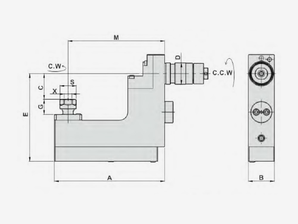 MILLING AND DRILLING HEAD OFFSET Main Tool Post-Radius Machining