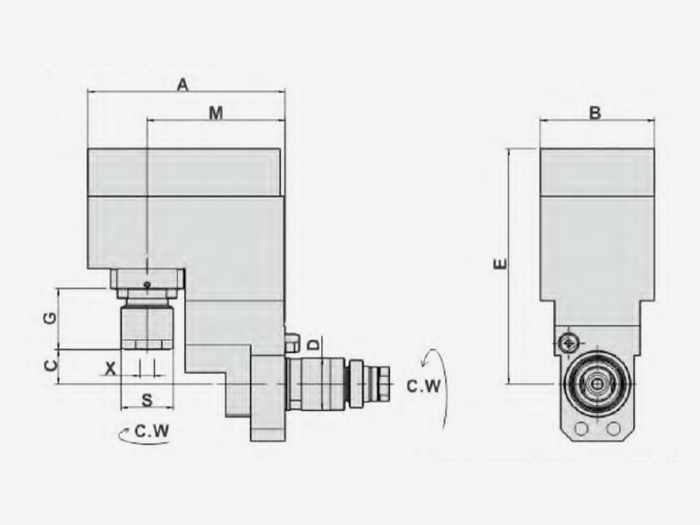 MILLING AND DRILLING HEAD OFFSET Sub Tool Post-Radius Machining