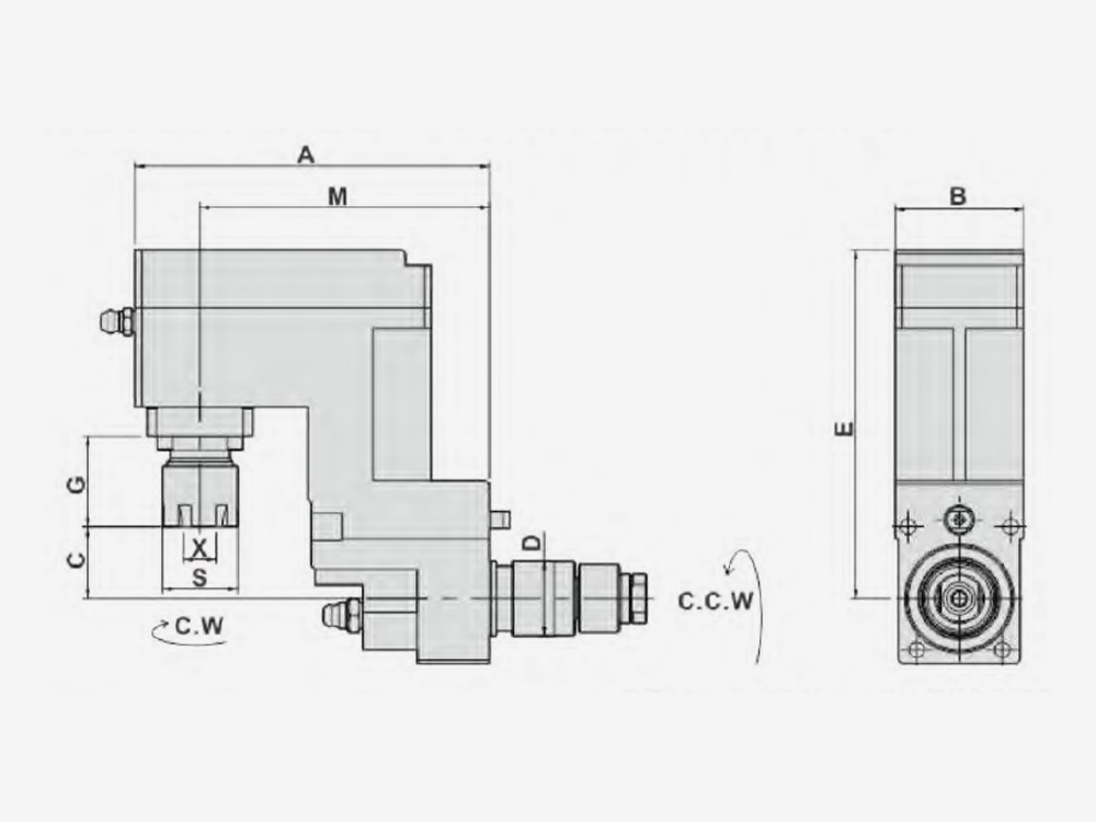 MILLING AND DRILLING HEAD OFFSET Sub Tool Post-Radius Machining