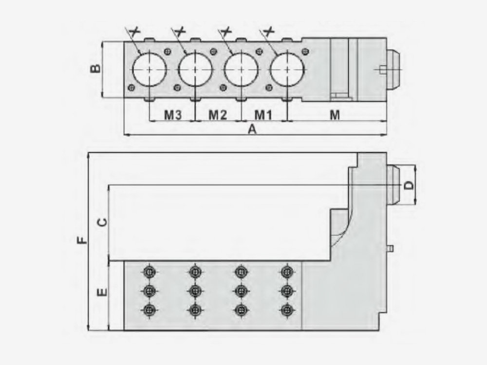 BORING BAR HOLDER Main Tool Post-End Surface Machining