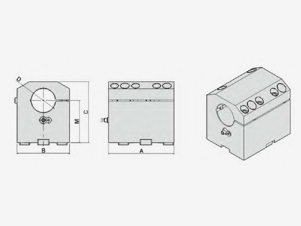 BORING BAR HOLDER-SPLITTYPE
