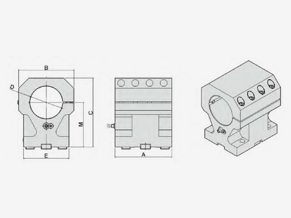 BORING BAR HOLDER-SPLITTYPE