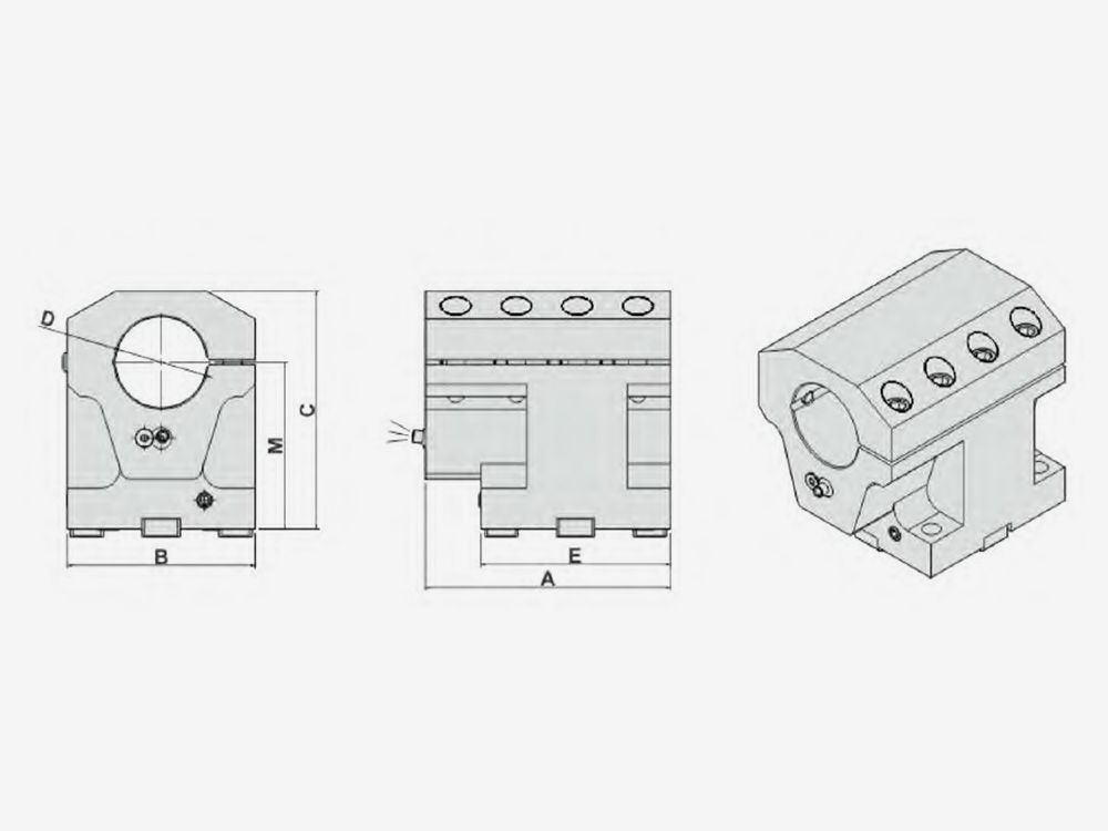 BORING BAR HOLDER-SPLITTYPE
