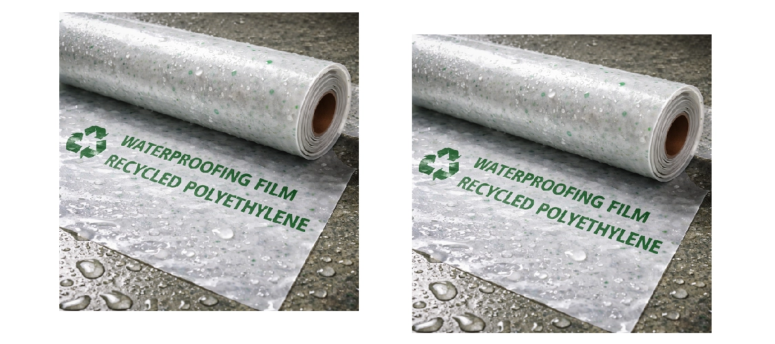 Waterproofing Film From Recycled Polyethylene