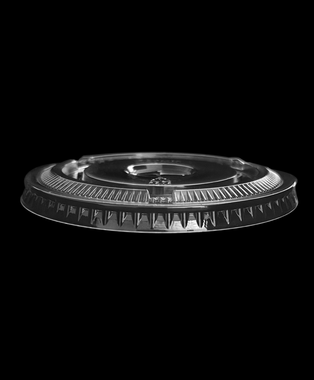 GK107/LF Flat Lid For PET 95mm Cold Cups