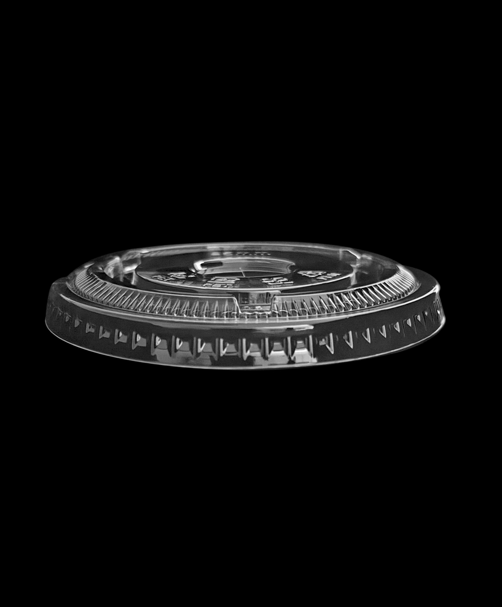 GK95/LF PET Flat Cold Cup Lid 12-16OZ