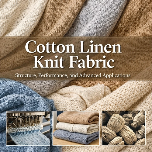 Cotton Linen Knit Fabric